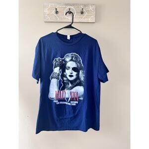 Madonna Four Decades 2023 Concert Show Graphic Band T-Shirt